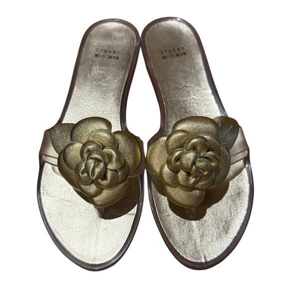 Stuart Weitzman Bloom Jelly Sandals Sz. 9 - Picture 1 of 5
